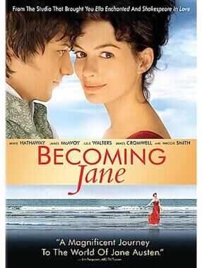 Becoming Jane - DVD By Anne Hathaway,James McAvoy - VERY GOOD